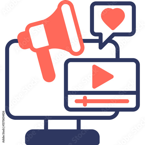 Display Ads mixed color icon
