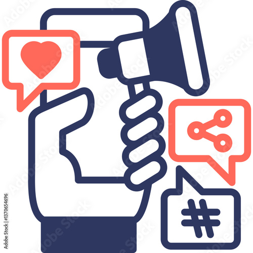 Mobile Ads mixed color icon