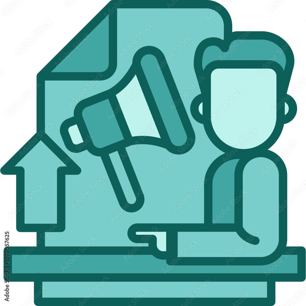 Ad Optimization solid icon Ad Optimization solid icon