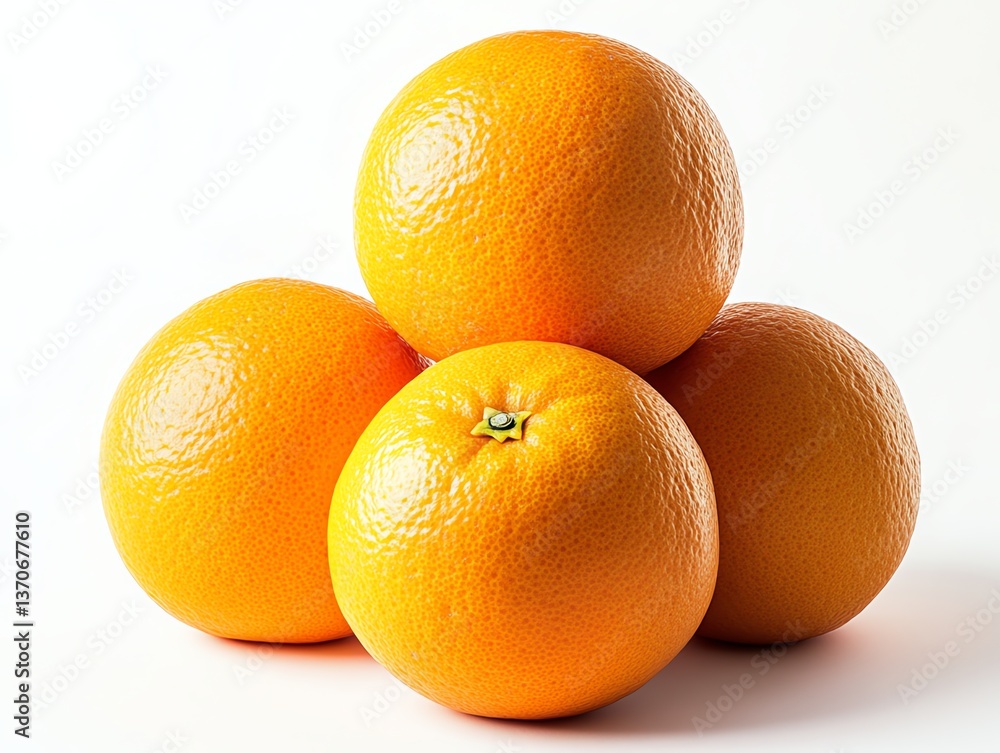 Stack of Fresh Oranges on White Background Still Life Photography Stack of Fresh Oranges on White Background Still Life Photography