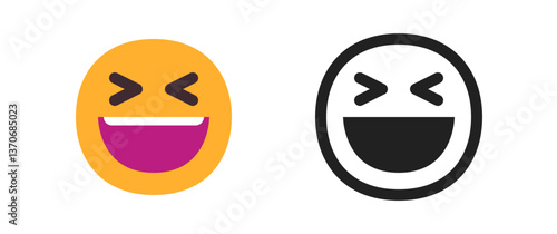 Grinning Squinting Face