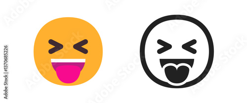 Squinting Face with Tongue