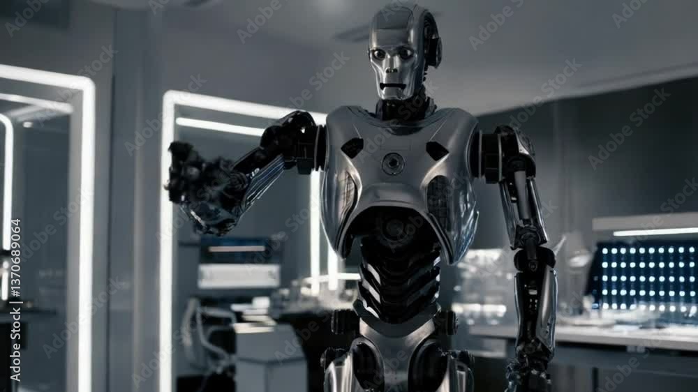 Robot Video 4k Ai Generated Robot Video 4k Ai Generated
