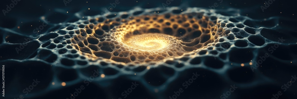 Naklejka premium Abstract Spiral Nebula