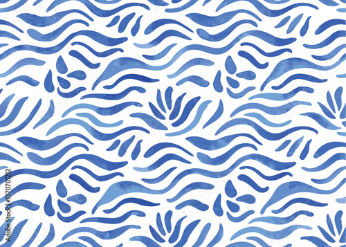 Photography seamless pattern that mimics hand-painted brushstrokes, splashes, and abstract paint textures in a vibrant or monochrome palette for artsy statement pieces