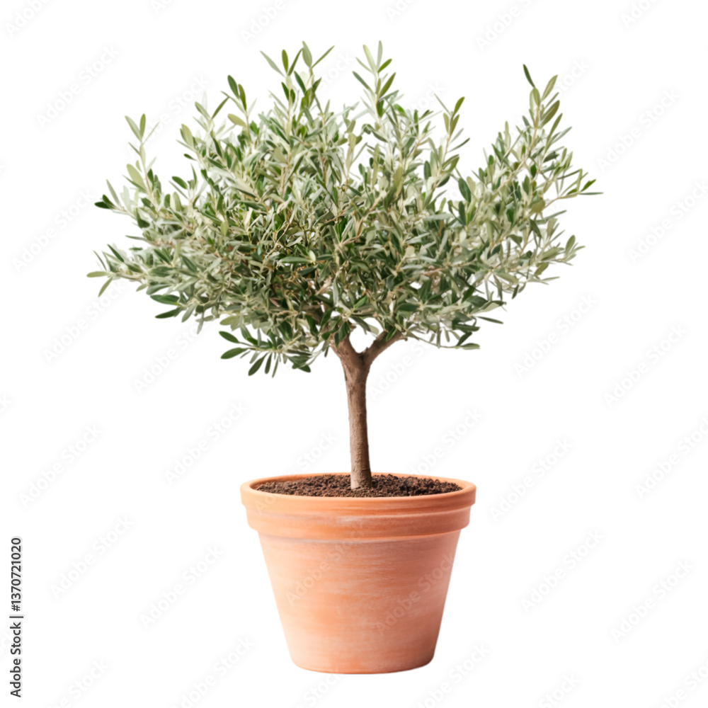 Silverleaf Olive Tree in Terracotta Pot Beautiful Indoor Plant Silverleaf Olive Tree in Terracotta Pot Beautiful Indoor Plant