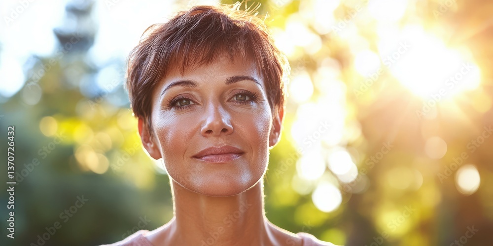 Embracing change during perimenopause at sunset Embracing change during perimenopause at sunset