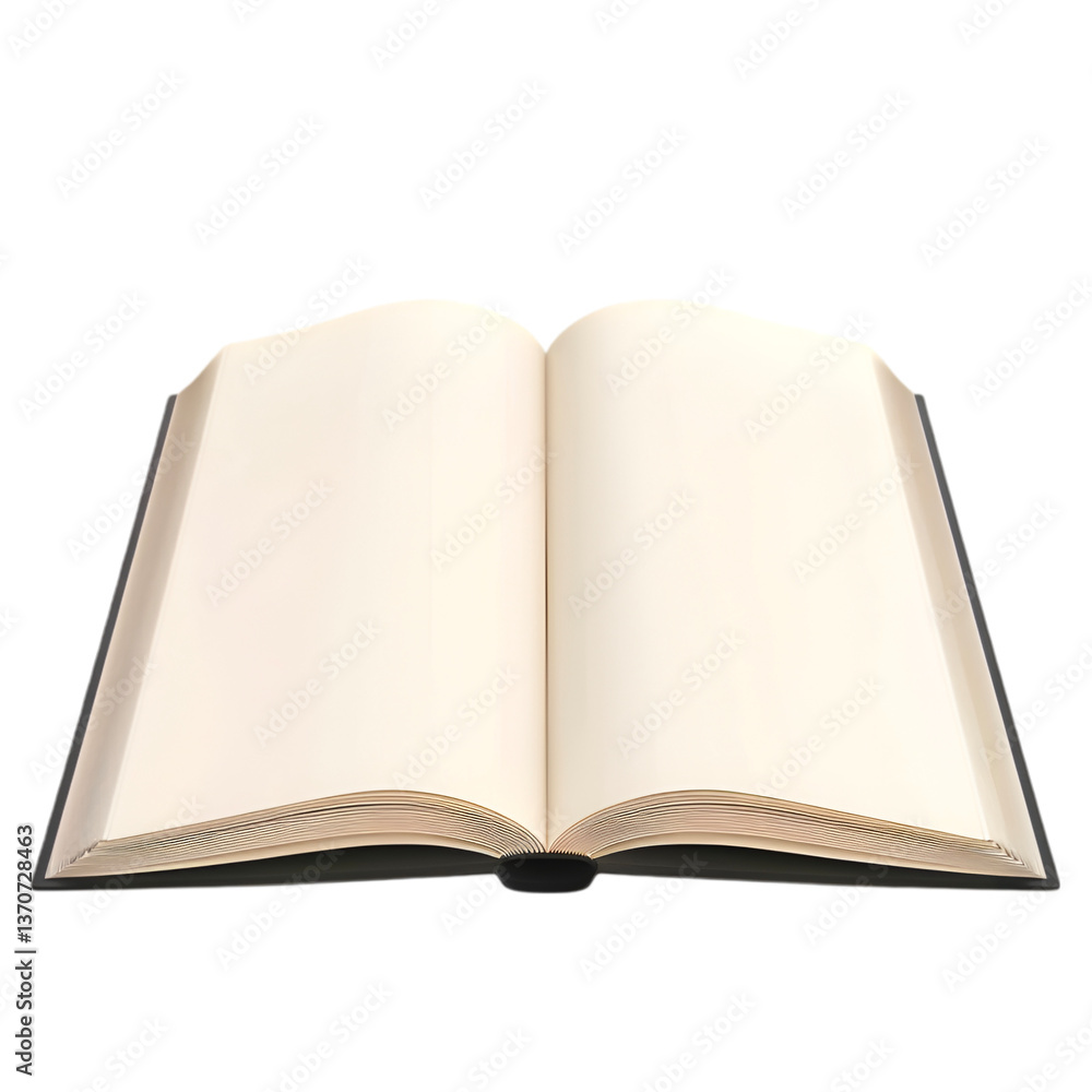 Open book blank pages reading knowledge education literature wisdom story novel textbook learning study blank paper spine cover Open book blank pages reading knowledge education literature wisdom story novel textbook learning study blank paper spine cover