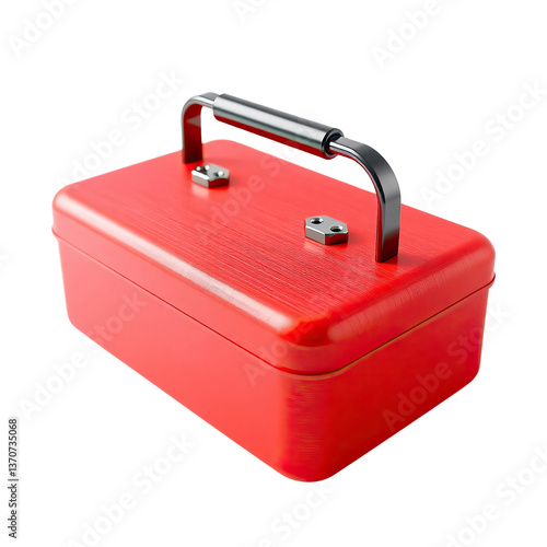 3D toolbox tools illustration isolated on transparent background