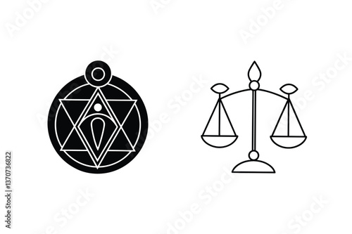 Alchemy Symbols Fullmetal Alchemist Transmutation Circle Scales Justice