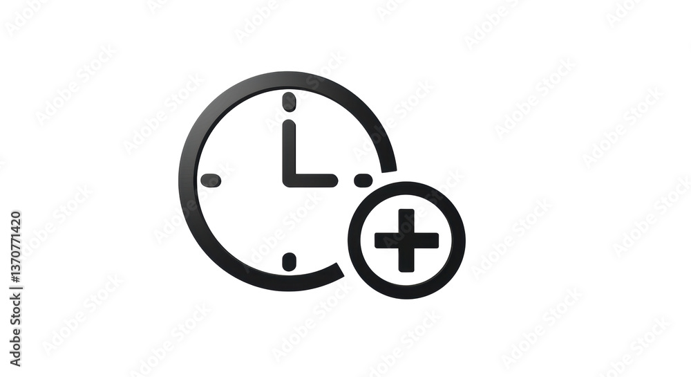 Isolated Clock Add Time Isolated Clock Add Time