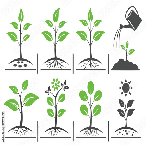 plant icon sheet 