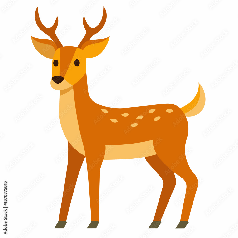 deer vector illustration deer vector illustration