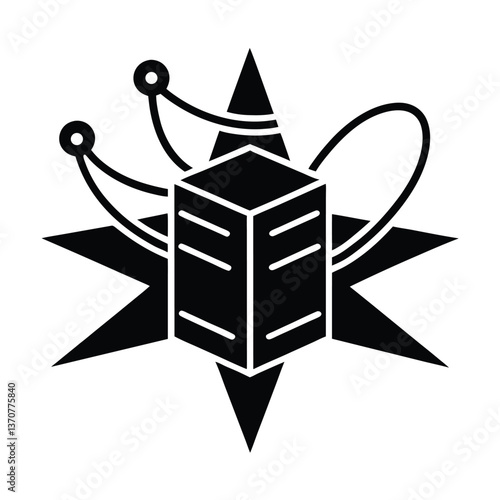 Quantum Computing Vector.