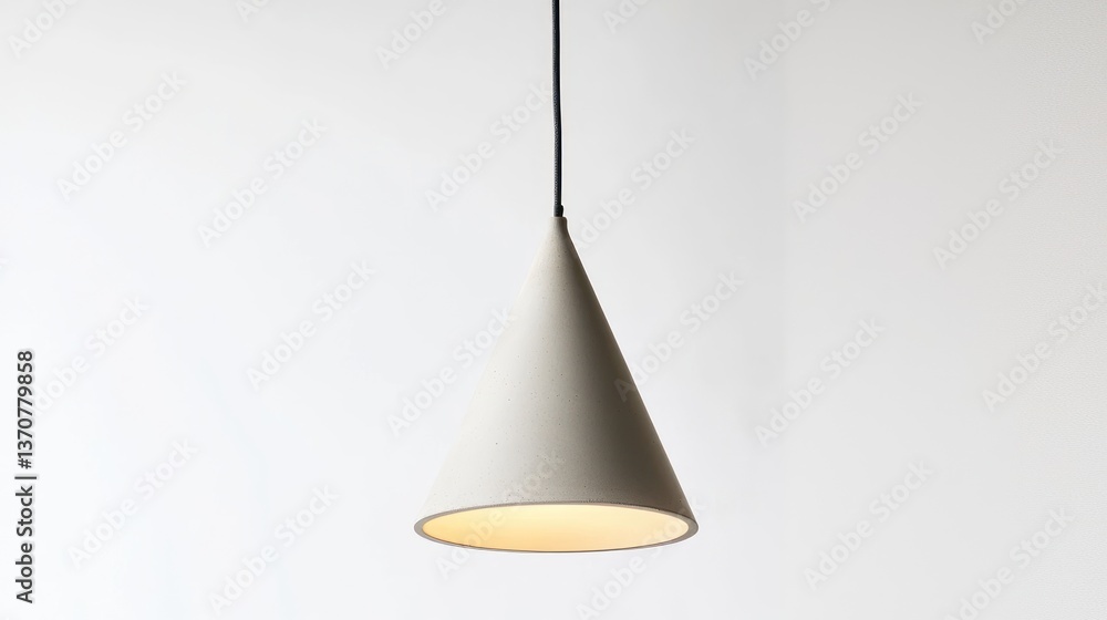 Fototapeta premium Pendant Light Isolated on a Blank White Background