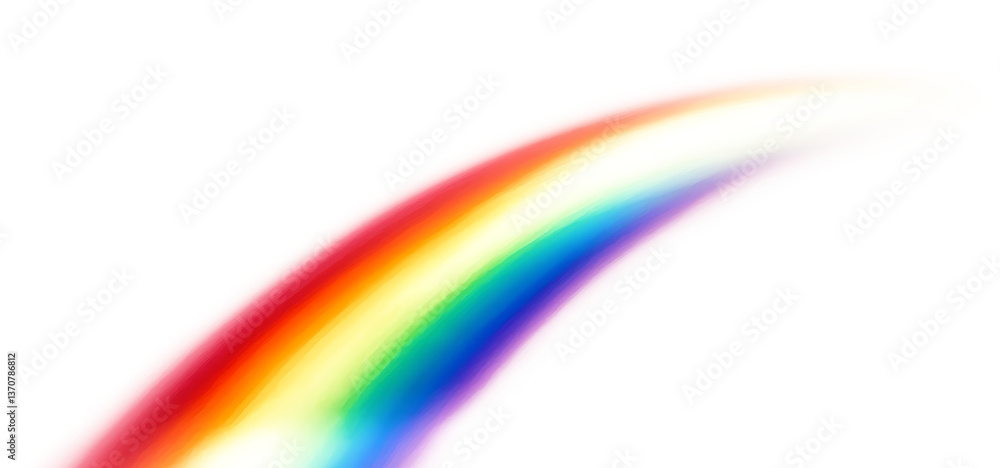 Blurred Rainbow in white & transparent Blurred Rainbow in white & transparent