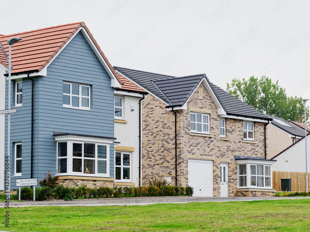 Homes for sale at new housing development Homes for sale at new housing development