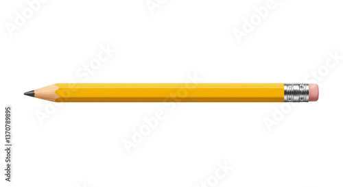 Isolated Yellow Pencil