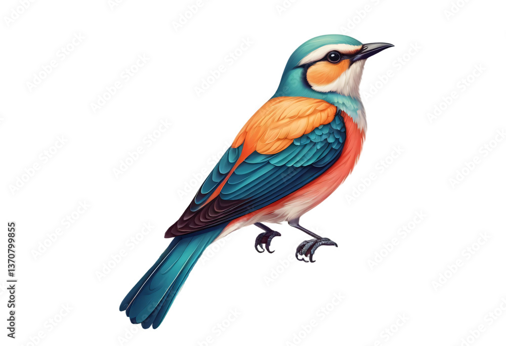 Fototapeta premium lilac breasted roller