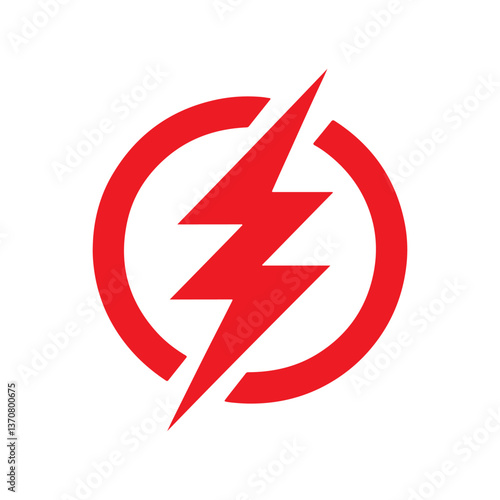 Free Download Silhouette of lightning bolts logo vector icon. Flash energy electric power symbol collection. Lightning power icon. - GFXLoad
