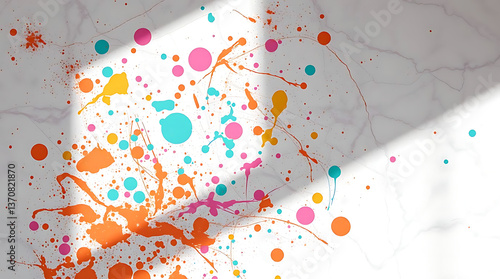 Modern Pastel Paint Swirl with Elegant Marble Veins, 8K Ultra HD Desktop Wallpaper Background