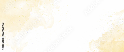 Vector watercolor light brown and white dust autumn abstract background