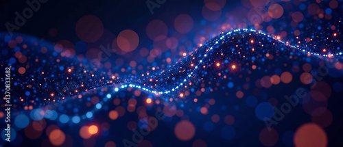 Big data digital business hitech background/ 4k animation of an abstract wallpaper big data business digital technology background including connected