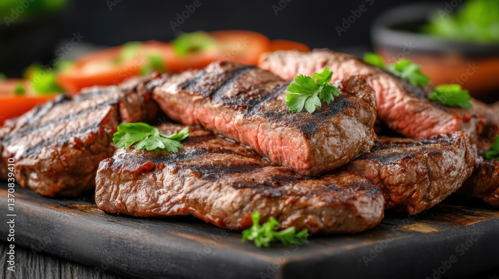 Grilled steak cooking event backyard food photography rustic setting close-up gourmet experience Grilled steak cooking event backyard food photography rustic setting close-up gourmet experience