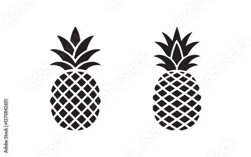 vector illustration of pineapple