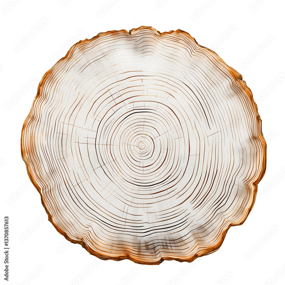 Stunning Cross Section of Tree Trunk Natural Wood Texture Design, isolated on transparent Background Stunning Cross Section of Tree Trunk Natural Wood Texture Design, isolated on transparent Background