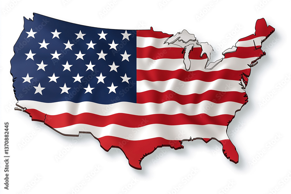 Abstract distressed American flag background with stars and stripes in red, white, and blue. Modern vector design with copy space for 4th of July, Veterans Day, elections, and patriotic events. Abstract distressed American flag background with stars and stripes in red, white, and blue. Modern vector design with copy space for 4th of July, Veterans Day, elections, and patriotic events.