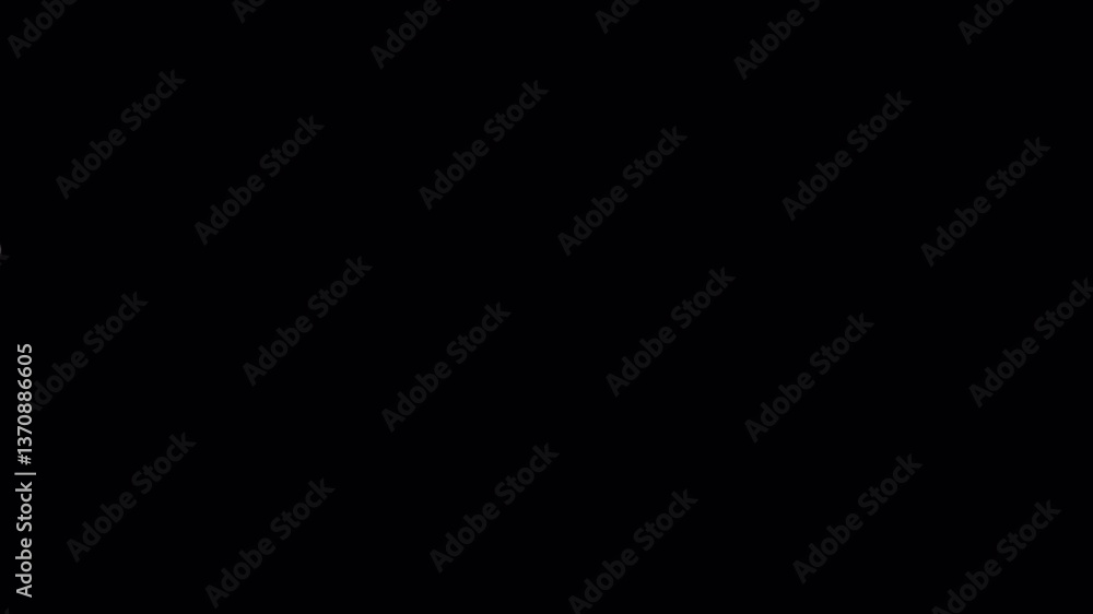 Summer themed animation of ship passage with transparent background
