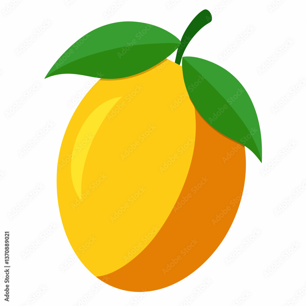 Egg fruit Fruits vector art illustration Egg fruit Fruits vector art illustration