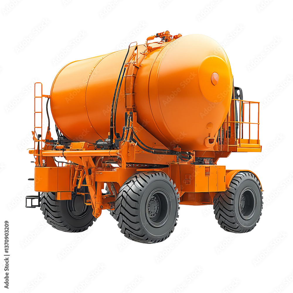 Isolated Construction Vehicle on Transparent Background for Design Use Isolated Construction Vehicle on Transparent Background for Design Use
