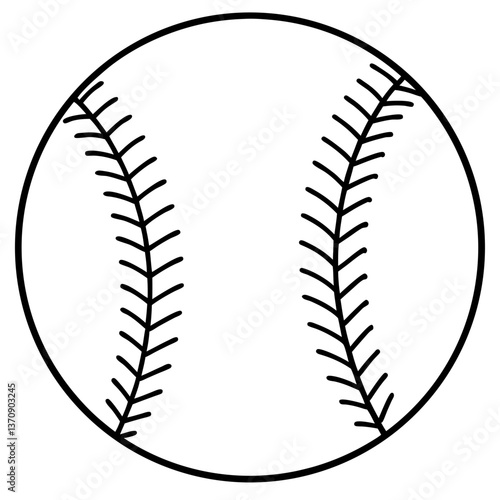 baseball ball isolated