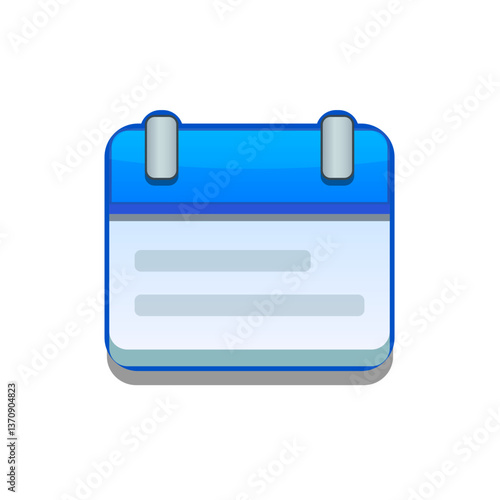 A vibrant, cartoon-style note icon. Perfect for games, apps, loot crates, rewards, or in-game purchases. Enhance your UI with this eye-catching present icon