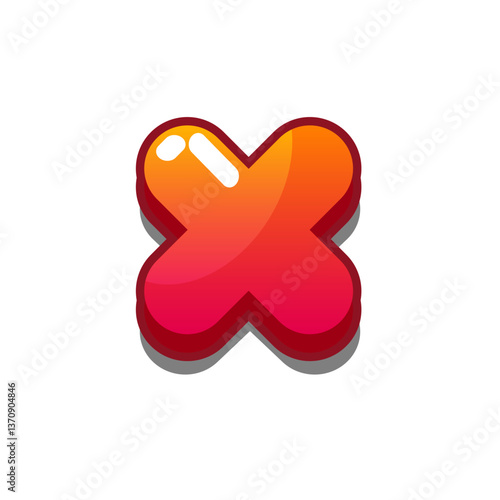 A vibrant, cartoon-style close icon. Perfect for games, apps, loot crates, rewards, or in-game purchases. Enhance your UI with this eye-catching present icon