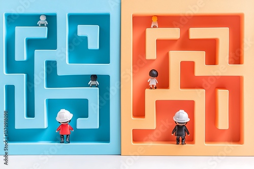 Maze Challenge, Diverse Teams