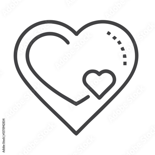 Pick-up Line Icon for Dating Apps, Conversation Starter Symbol for Online Dating Platforms to Break the Ice and Initiate Contact, for dating advice blogs, romantic apps, and flirty content