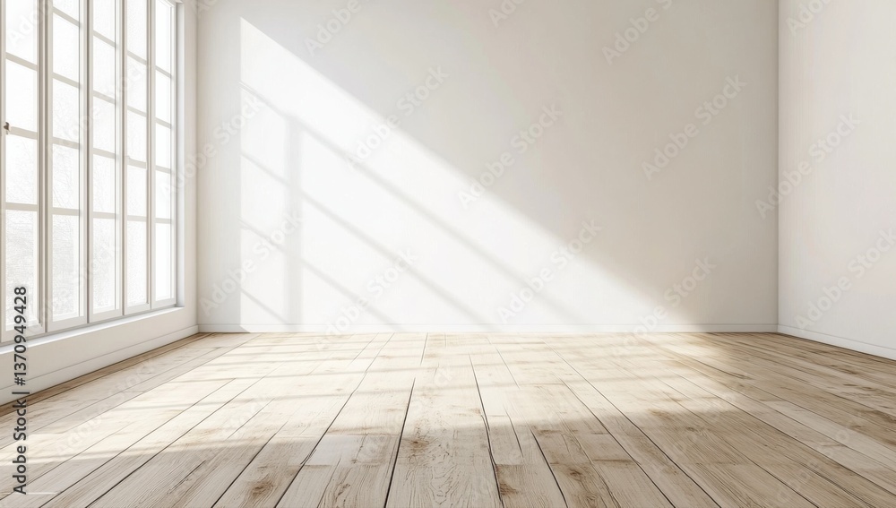 Cozy and comfortable empty room with daylight interior Cozy and comfortable empty room with daylight interior