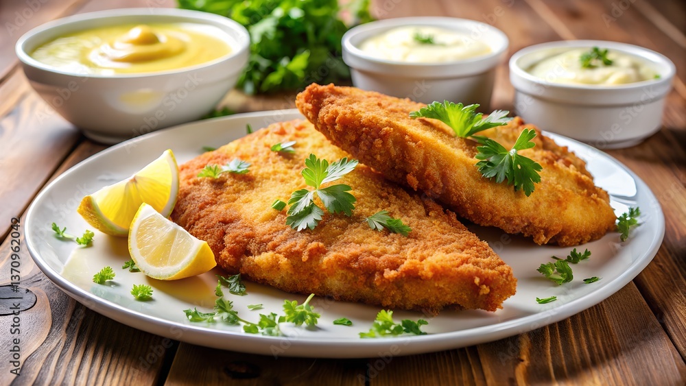 Fish and chips Fish and chips