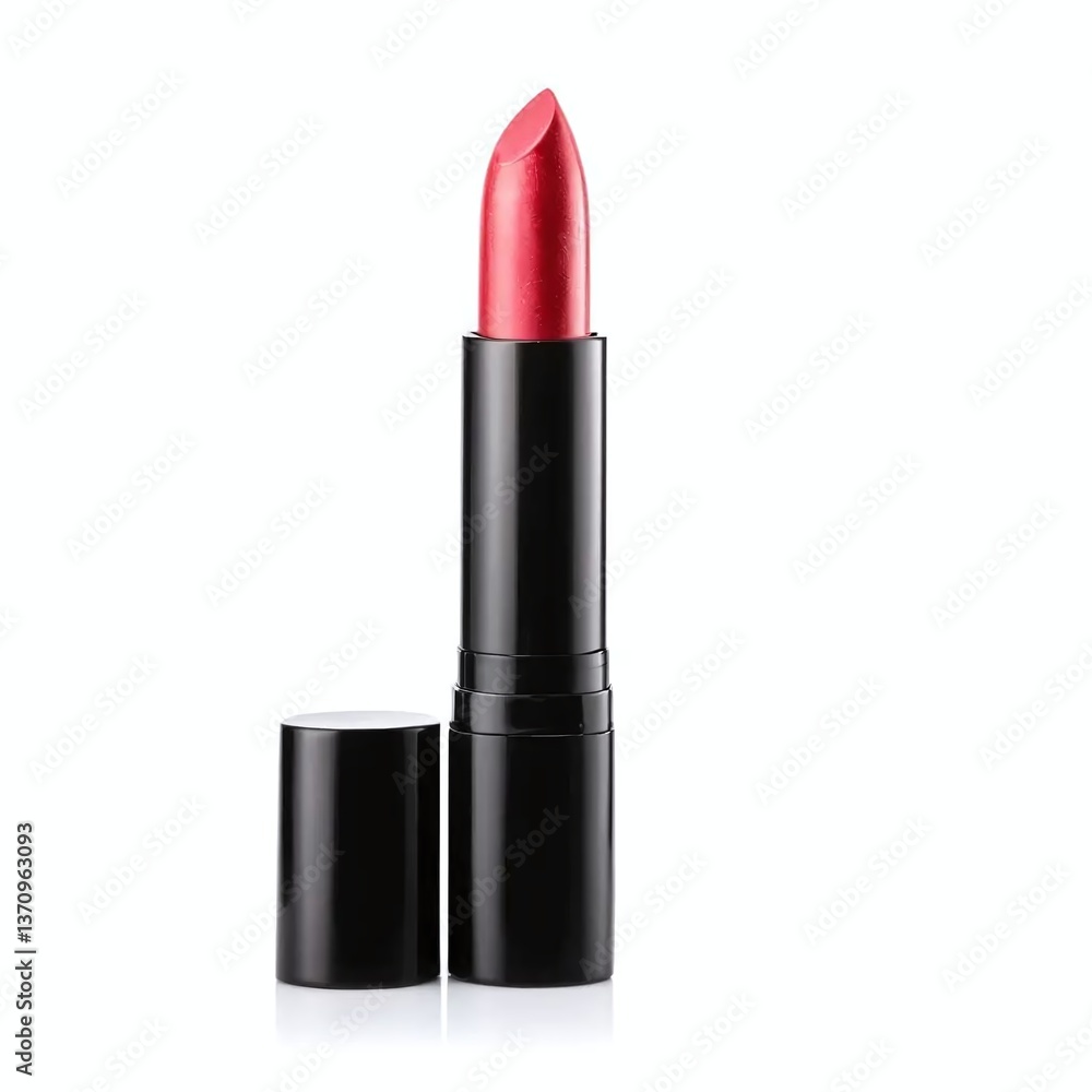Red lipstick on White background Red lipstick on White background