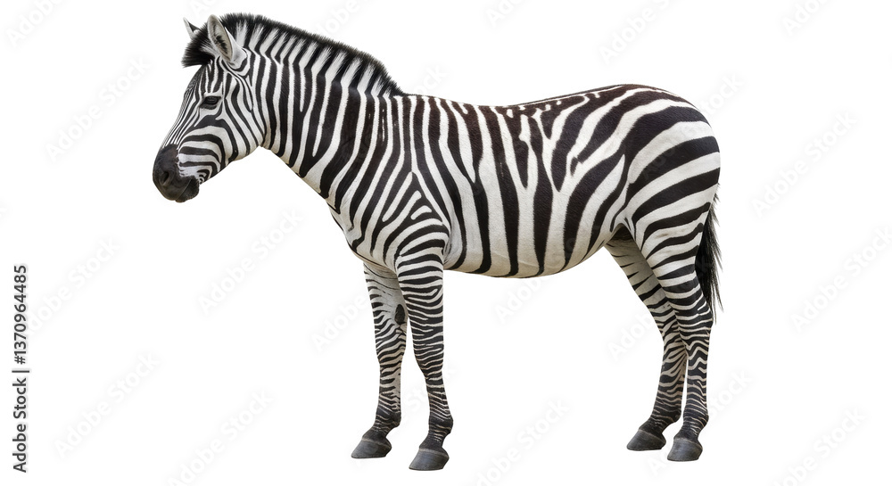 Fototapeta premium Isolated Zebra