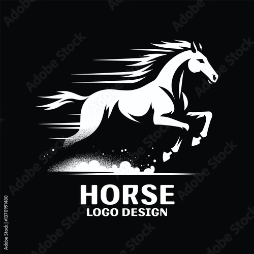 Horse Vector Logo Design