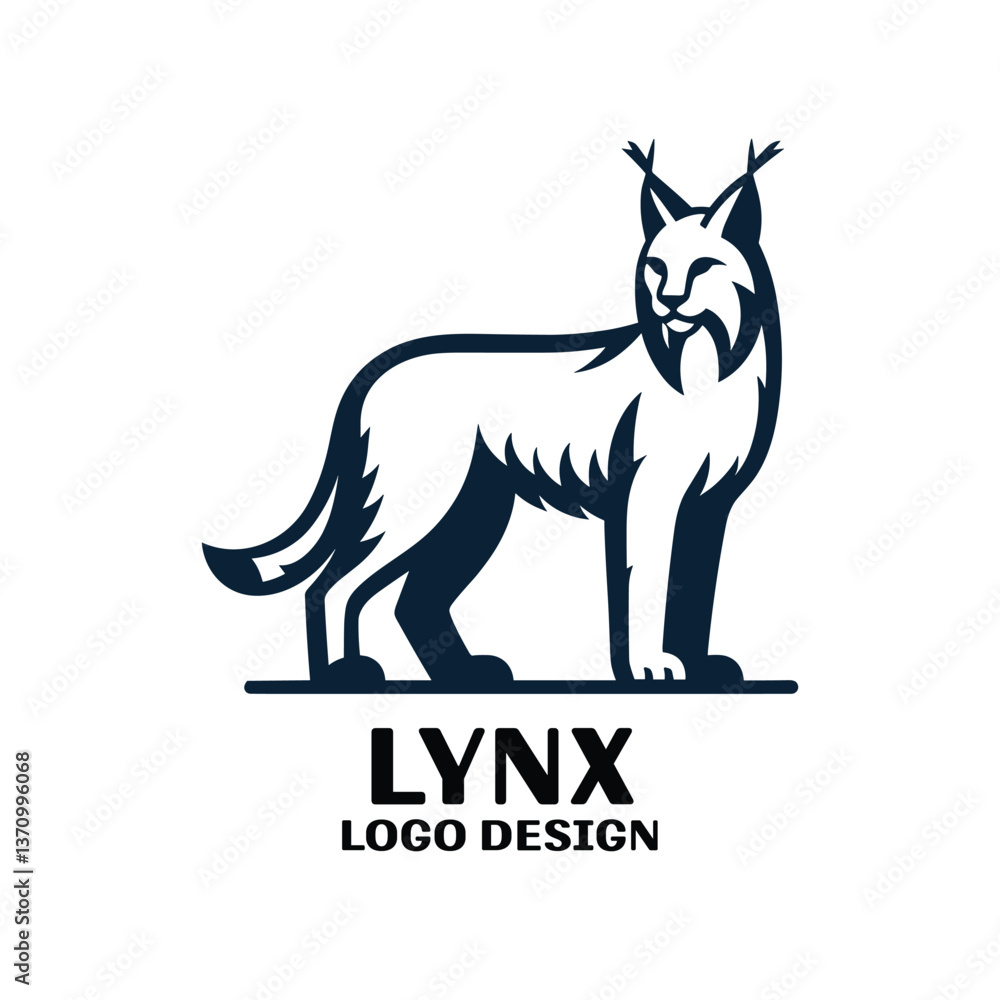 Fototapeta premium Lynx Vector Logo Design