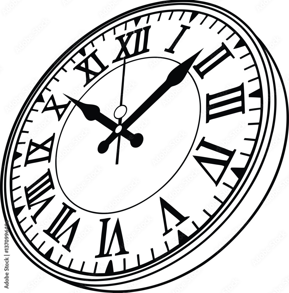 old clock isolated on white old clock isolated on white