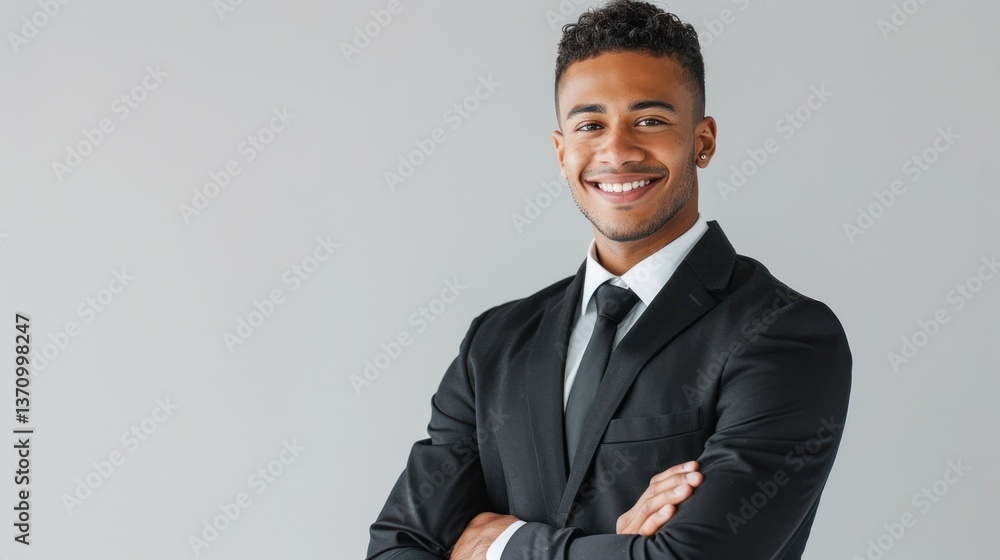 Portrait of a Confident Young Businessman Portrait of a Confident Young Businessman