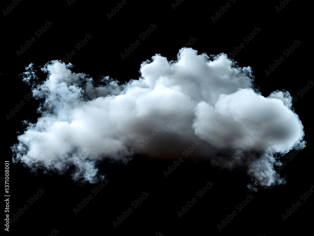 White smoke or clouds isolated on background, mist or fog White smoke or clouds isolated on background, mist or fog