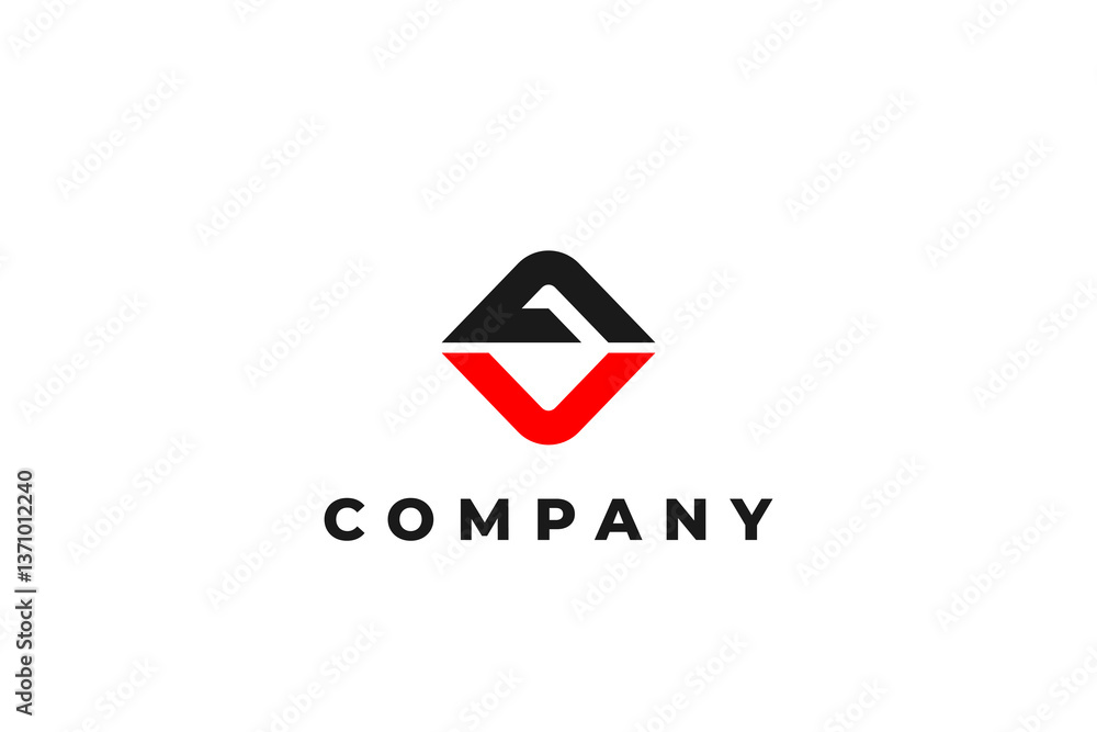 letter ga or gv gc gu abstract business modern minimalist logo letter ga or gv gc gu abstract business modern minimalist logo