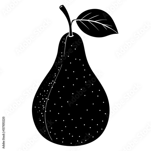 pear isolated on white